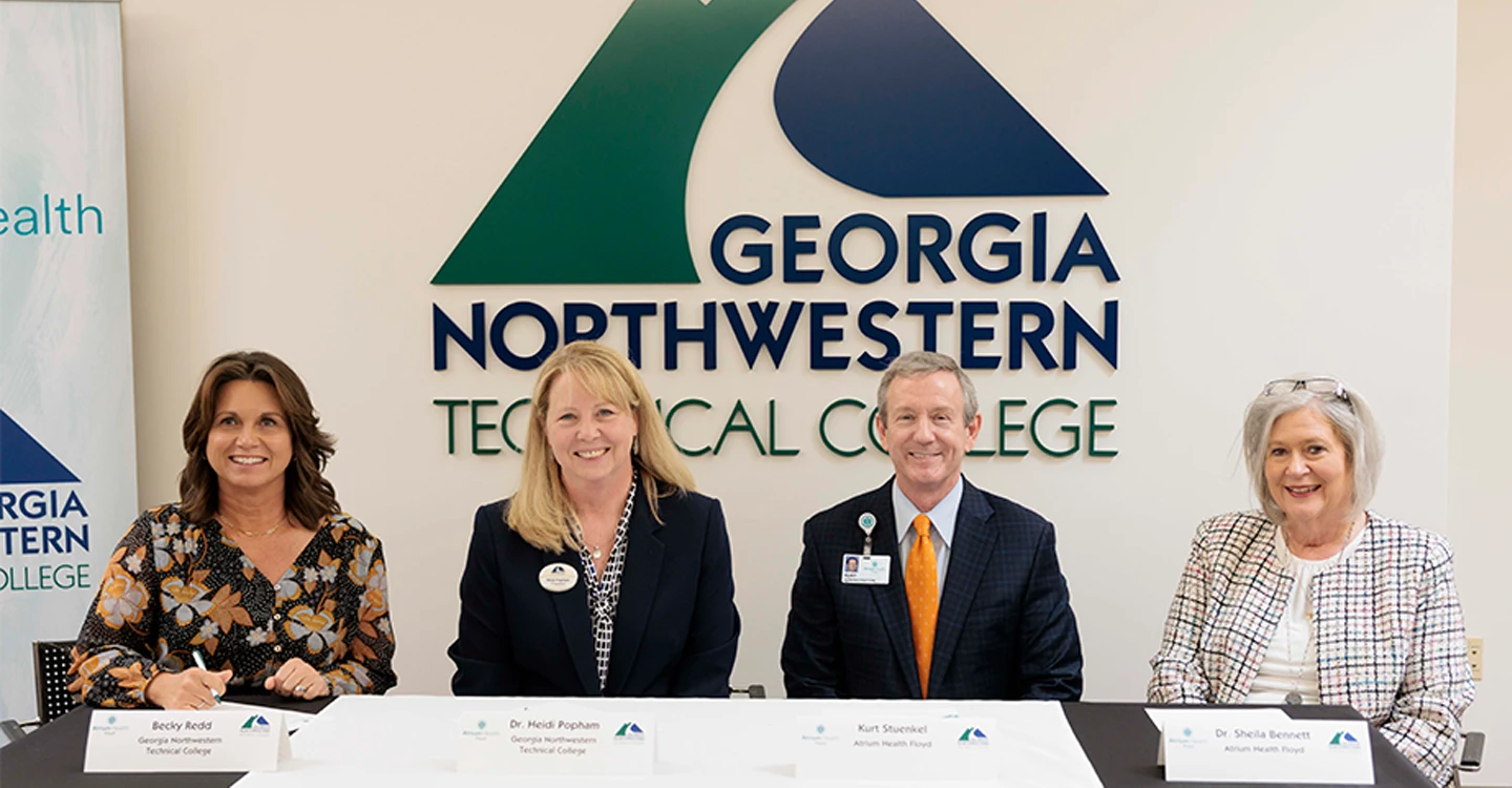 Atrium Health Floyd and GNTC announce partnership